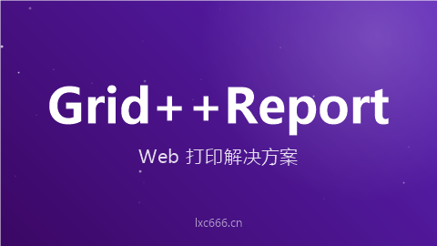 锐浪报表Grid++Report使用教程 - Web打印解决方案